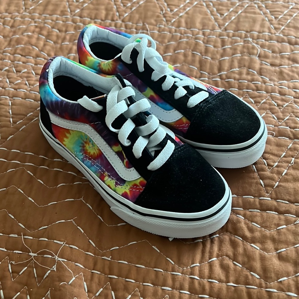Tie dye vans